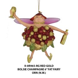 Bolsie Champagne Fat Fairy - Red Gold