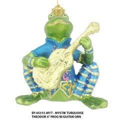 Theodor Frog W/Guitar - Mystik Turquoise